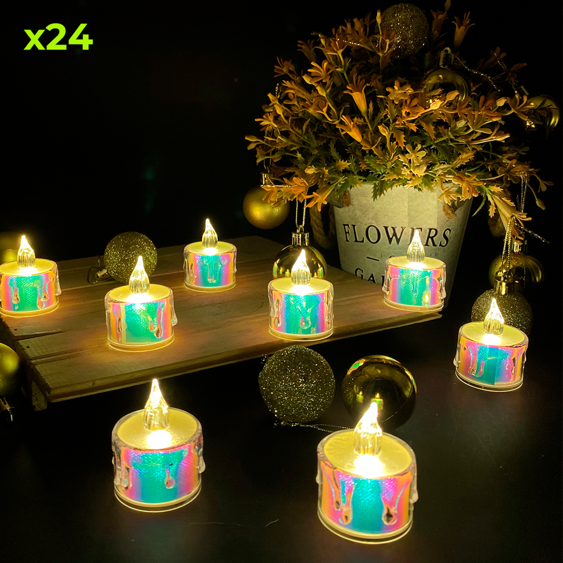 VELAS LED PEQUEÑAS NAVIDAD